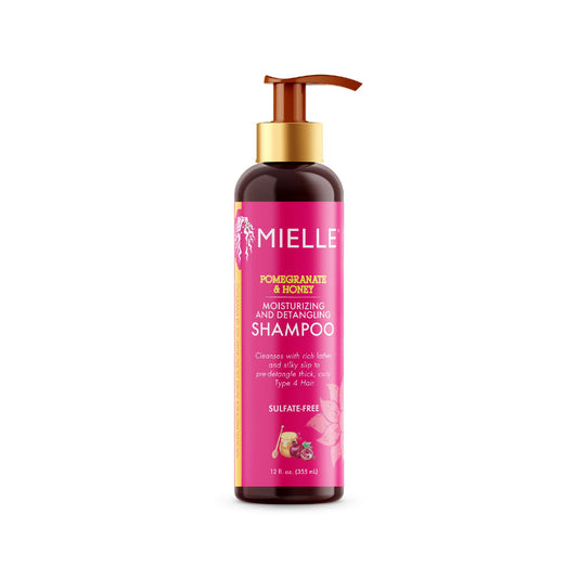 MIELLE | Pomegranate & Honey Moisturizing and Detangling Shampoo 12oz