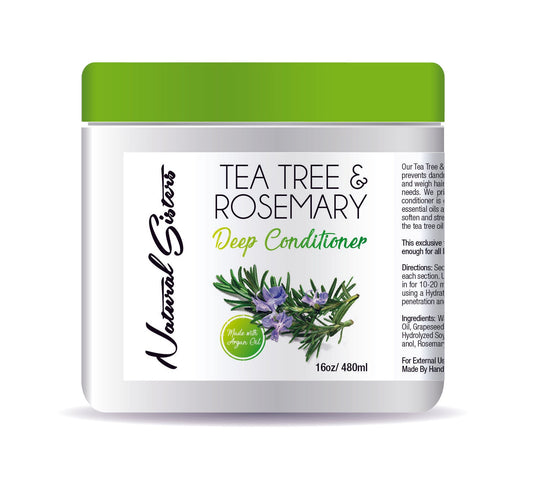 NATURAL SISTERS | Tea Tree & Rosemary Deep Conditioner 4oz