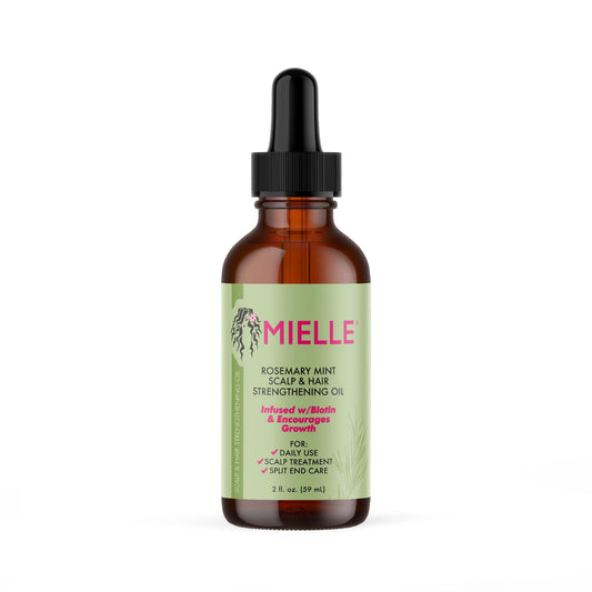 MIELLE | Rosemary Mint Scalp & Hair Strengthening Oil 2oz